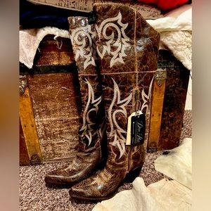Dan Post over the knee boots size 9.5